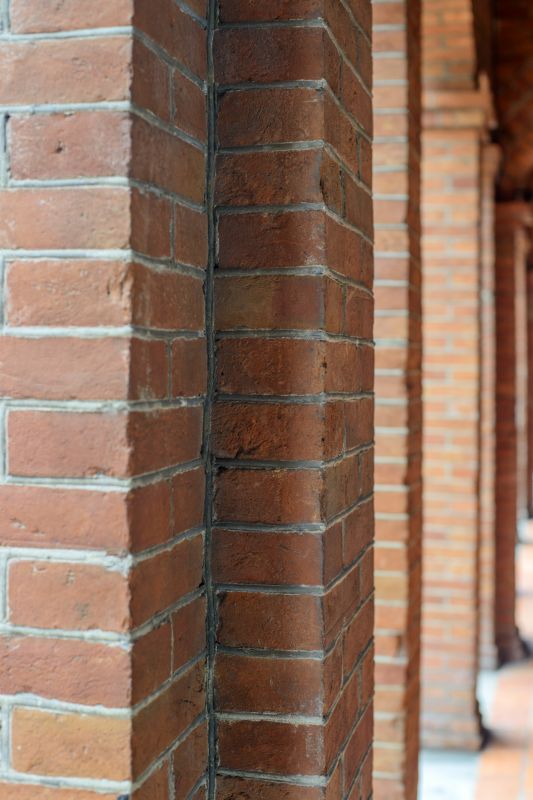 Brick Column Repair in Spring